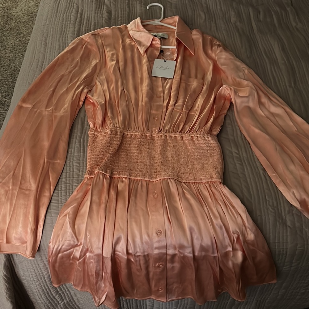 L’Academie Pink Mini Dress (purchased from Lulus) brand new with tags on